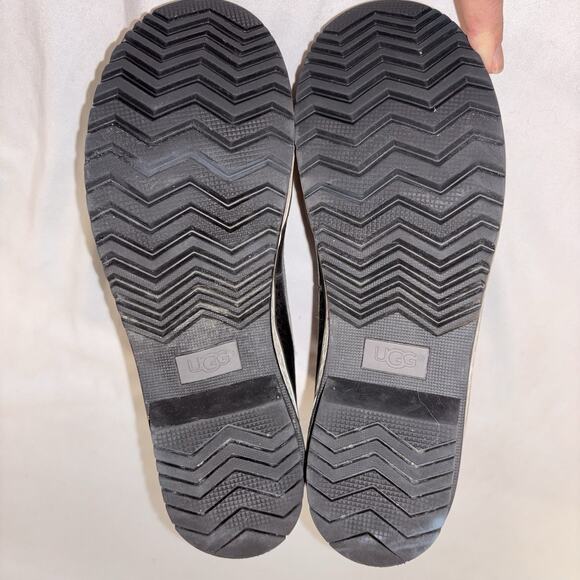 Uggs Marrais Winter Plaid Wool Lined Boots Size 7 Slip On EUC - Picture 9 of 10